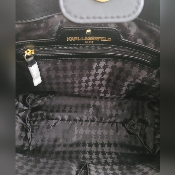 KARL LAGERFELD TOTE WITH DUSTBAG NWT. - Picture 5 of 6